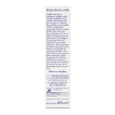 SEBAMED BABY BODY MILK Lotion 400ml - Creams, Lotions & Oils