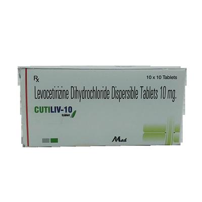 CUTILIV 10 Tablet 10's - Allergies-Ant