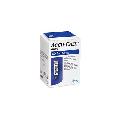 Accu-Chek Aviva Blood Glucose Test Strips 50's - Blood Glucose Monitors/Test Strips
