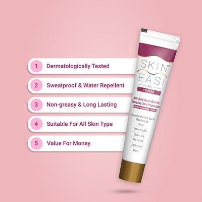 SkinEasi Regina Anti Rub Rash Gel (Pack of 2 x 20 gm) 1's - Lotions & Creams