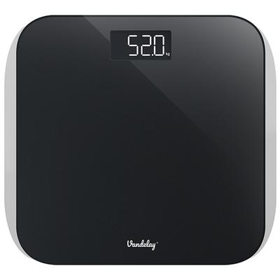Vandelay Digital Weighing Scale - Black - Health Monitoring Devices
