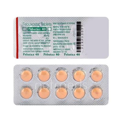 Febutaz 40mg Tablet 10'S - Gout