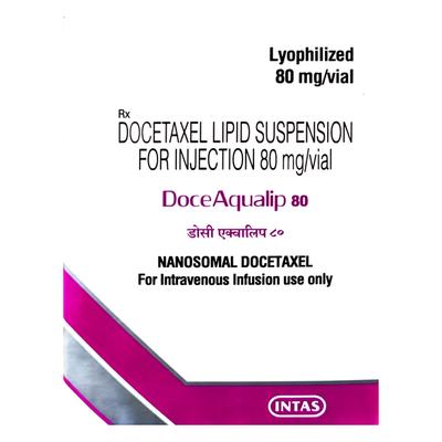 Doceaqualip 80mg Injection 1's - Cancer Oncology-Cyt