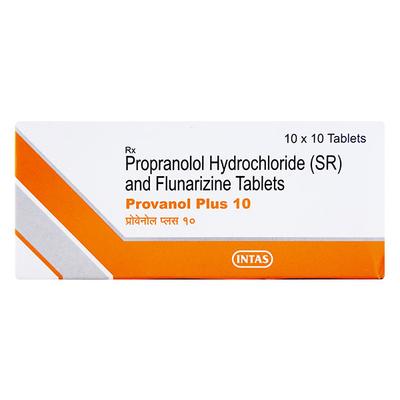 Provanol Plus 10mg Tablet 10'S - Migraine