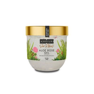 Kapiva Skin Rituals Aloe Rose Gel 200 gm - Face Gels