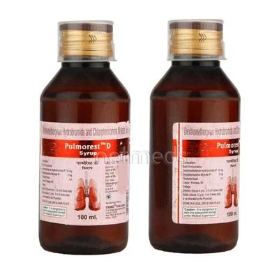 Pulmorest D Syrup 100ml - Cough And Cold-Cou