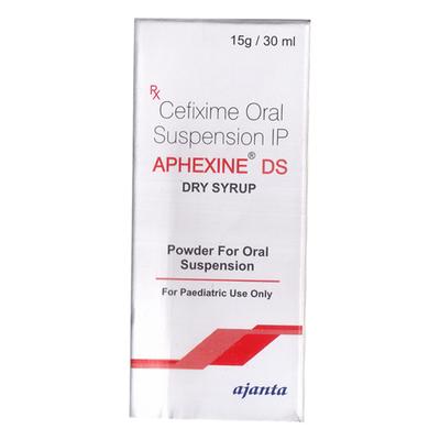 APHEXINE DS PINEAPPLE FLAVOUR Dry Syrup 30ml - Bacterial Infections-Cep