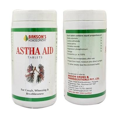 Bakson's Astha Aid Tablet 110 g - Speciality Medicine