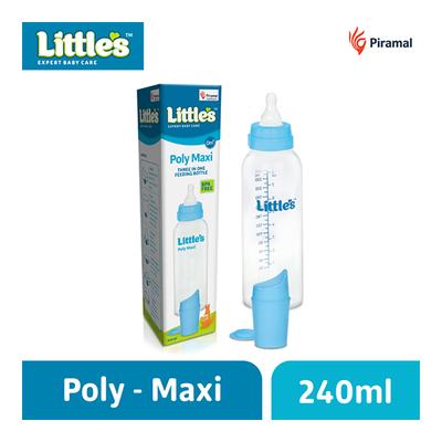 Little's Poly Maxi Feeding Bottle 240 ml - Feeding & Nursing