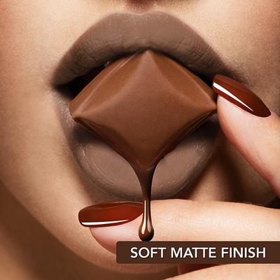 Blue Heaven Cookie & Crush Chocolate-Flavored Soft-Matte Lipstick, Pudding Time 3.4 gm - Lipsticks