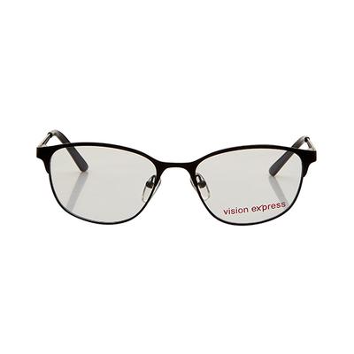Vision Express 49068 Black Cat Eye Eyeglasses (Including UV Blue Lens) 1's - Wearables Eye Glasses