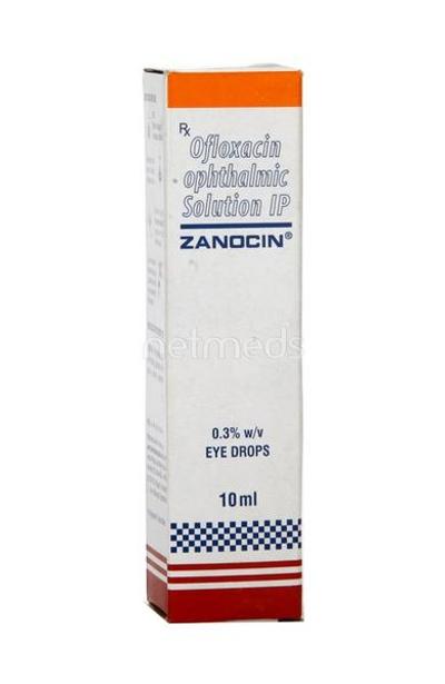 Zanocin Eye Drops 10ml - Eye Infections-Eaa
