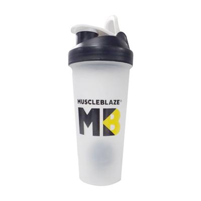 MuscleBlaze Protein Shaker 600 ml - Workout Essentials