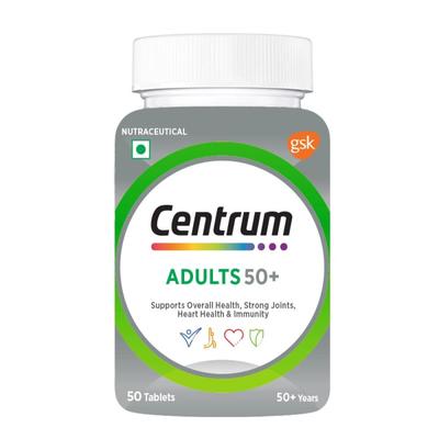 Centrum Adults 50+ Multivitamins Tablets 50's - Multi-Vitamins