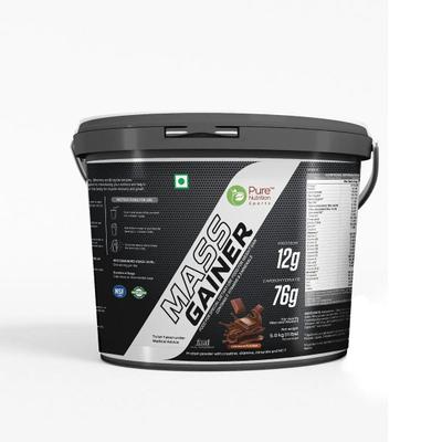 Pure Nutrition Mass Gainer Protein Powder - Chocolate Flavour 5 kg - Whey Proteins
