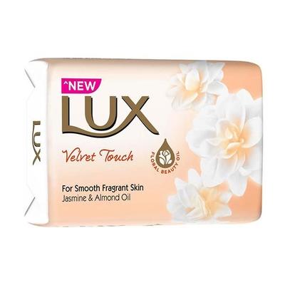 LUX Velvet Touch Jasmine & Almond Oil Soap Bar 100 gm - Soaps