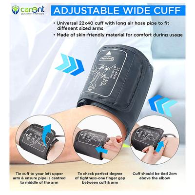 Carent Arm Blood Pressure Monitor (B70) - Blood Glucose Monitors/Test Strips