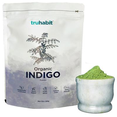 TruHabit Organic Indigo Powder 200 gm - Face Packs