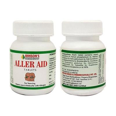 Bakson's Aller Aid Tablets 200's - Speciality Medicine