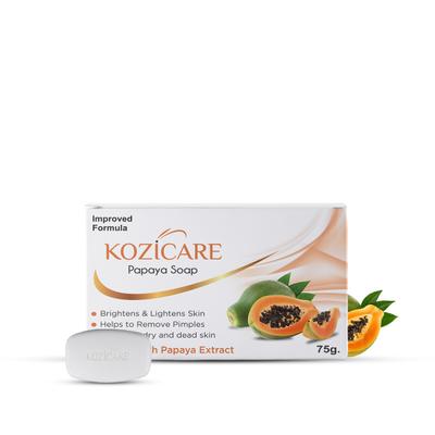 Kozicare Papaya Soap (Pack of 9 x 75 gm) 1's - Soaps