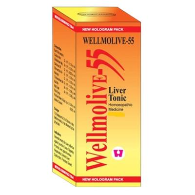 Dr.Wellmans Wellmolive-55 Tonic 500 ml - Speciality Medicine