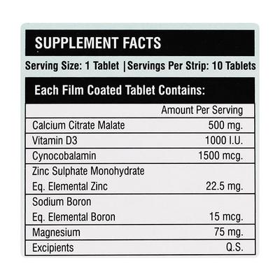 CALMARK MBZ Tablet 10's - Supplements-Vam