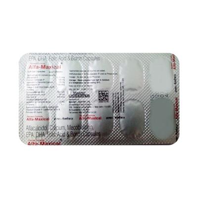 Alfa Maxical 500mg Capsule 10'S - Supplements-Cal
