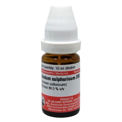 Dr. Willmar Schwabe Acidum Sulfuricum 200 CH Drops 10 ml - Dilutions
