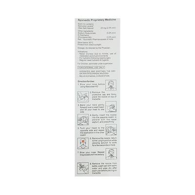 Nasoclear HD Nasal Spray 100 ml - Cough & Cold (Ayush)
