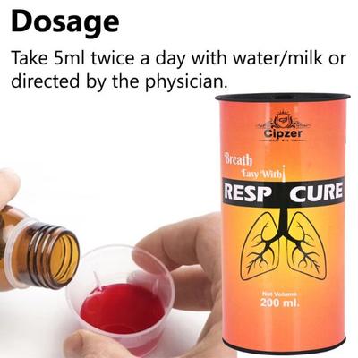 Cipzer Resp Cure Syrup 200 ml - Speciality Medicines