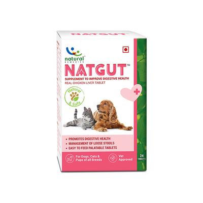 Natural Remedies Natgut Tablets 24's - Petfood