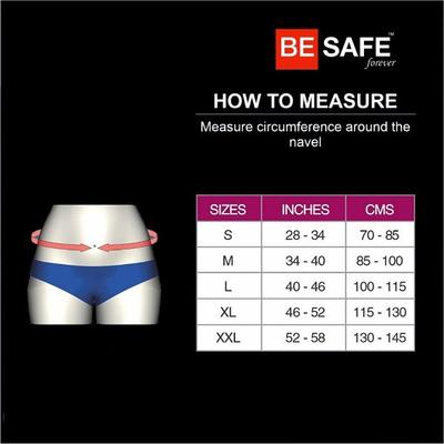 Be Safe Forever Rib Support Chest Binder - Grey (XXL) - Abdomen/Neck/Arm/Elbow Supports