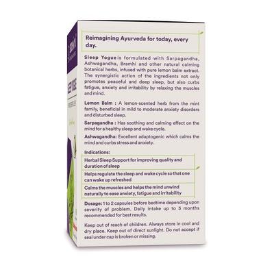 Siddhayu Sleep Yogue Capsule 60's - Speciality Medicines