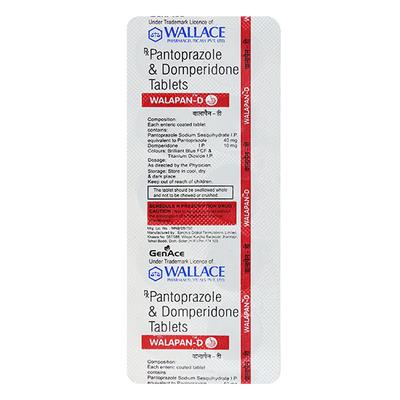 WALAPAN D Tablet 10's - Ulcer/Reflux/Flatulence-Aaa
