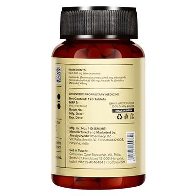 Jiva Ayurveda Triphala Tablets 120's - Speciality Medicines