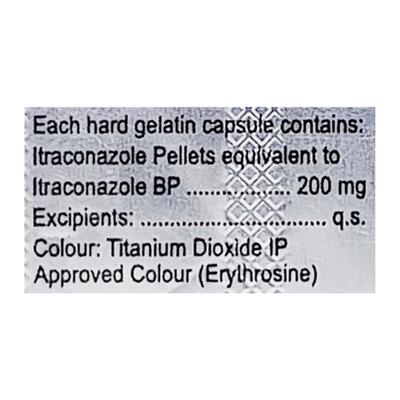 TUFTINA 200 Capsule 10's - Fungal Infections-Anf