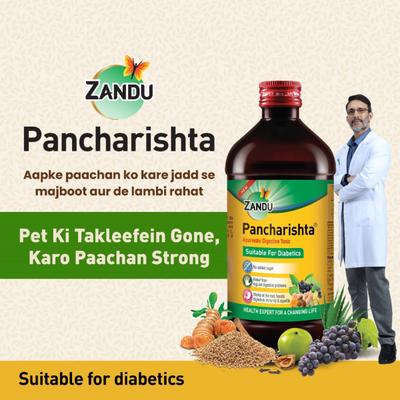 Zandu Pancharishta Digestive Tonic 450 ml - Digestive Care