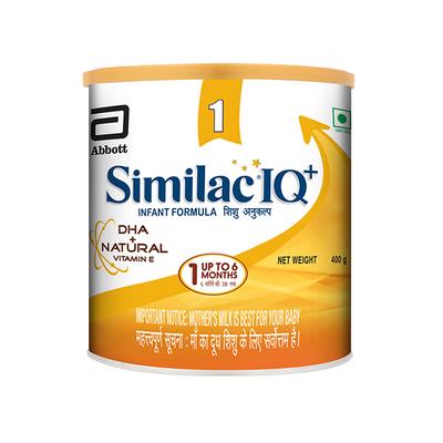 Similac IQ+ Stage 1 (Upto 6 Months) 400 gm Powder Tin - Baby And Infant Supplements