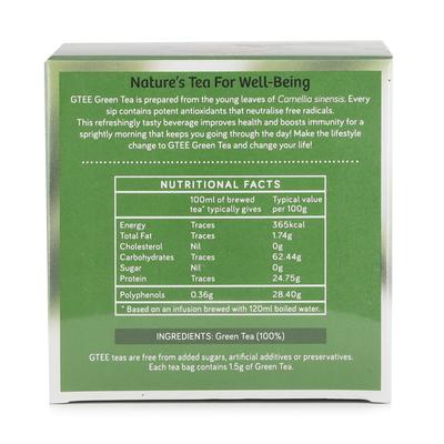 GTEE Green Tea Bags - Regular 10's - Teas