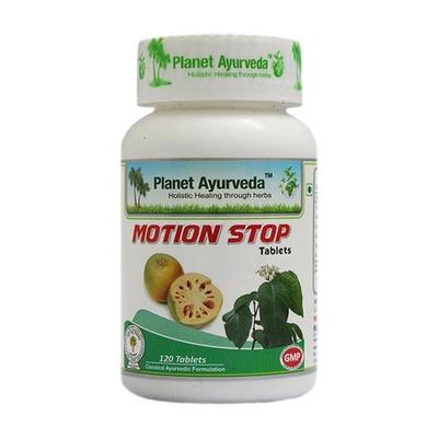 Planet Ayurveda Motion Stop Tablet 120's - Speciality Medicines