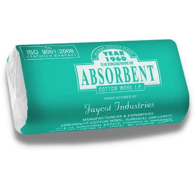 Jaycot Absorbent Cotton Wool I.P. (Interlined) 150 gm - Bandages & Dressings
