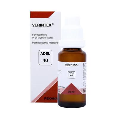 Adel 40+86 Verintex Drops (2x25 ml + 20 ml) - Homeopathic Drops