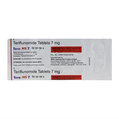 Teru MS 7mg Tablet 10'S - Multiple Sclerosis-Imm