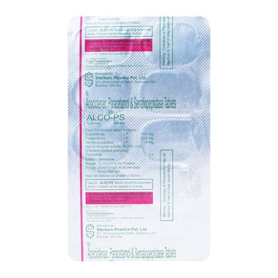 Alco PS Tablet 10'S - Pain relief-Nsa