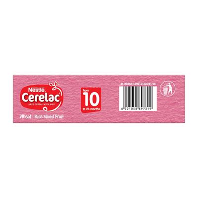 Nestle Cerelac Stage 3 (10 Months+) Powder 300 gm - Wheat-Rice Mixed Fruit (Refill Pack) - Baby And Infant Supplements