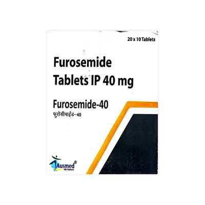 FUROSEMIDE 40 Tablet 10's - Hypertension-Diu