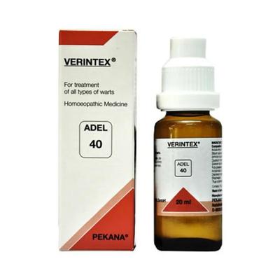 Adel 40+86 Verintex Drops (2x25 ml + 20 ml) - Homeopathic Drops