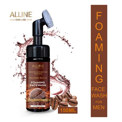 Alline Skincare Foaming Facewash for Men - Brazilian Coffee 150 ml - Face Washes