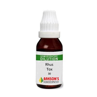 Bakson's Rhus Tox 30 CH Liquid 30 ml - Dilutions