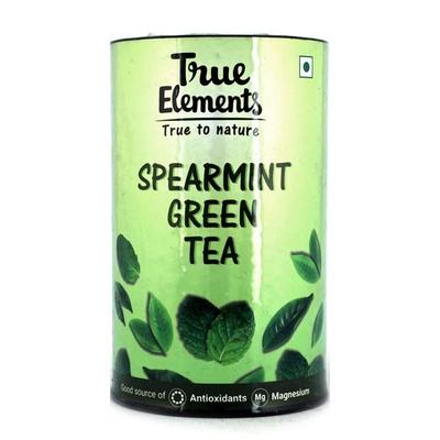 True Elements Spearmint Green Tea 100 gm - Teas